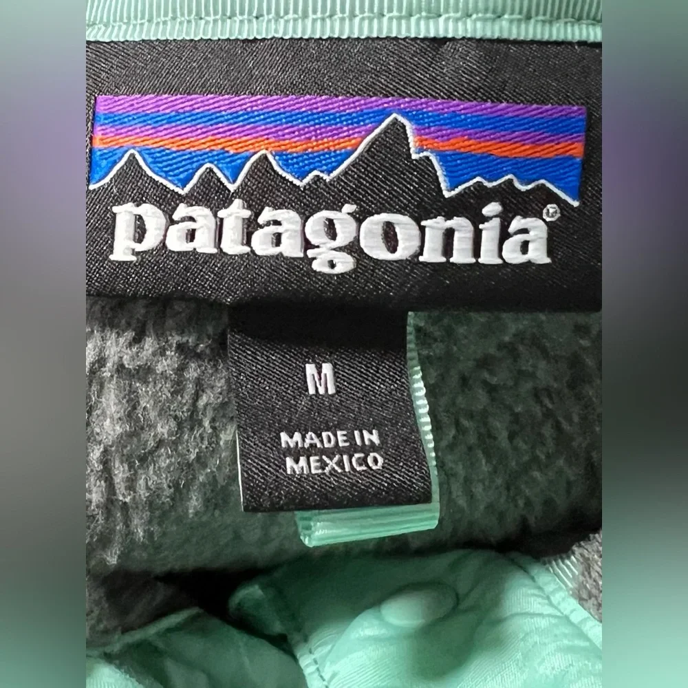 Patagonia Worn Wear Women's Re-Tool Snap-T Pullover Fleece Cozy Winter Warm